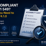 EN 301 549 V4.1.0 accessibility compliance reassessment for digital products