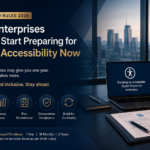 Draft RPwD Rules 2026: enterprise preparation for digital accessibility compliance, including assessment, remediation and ongoing compliance.