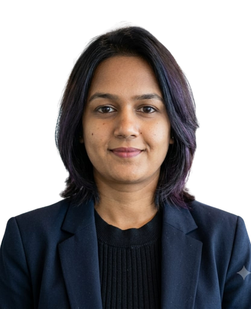 Vindhya's image, our member from Operations team